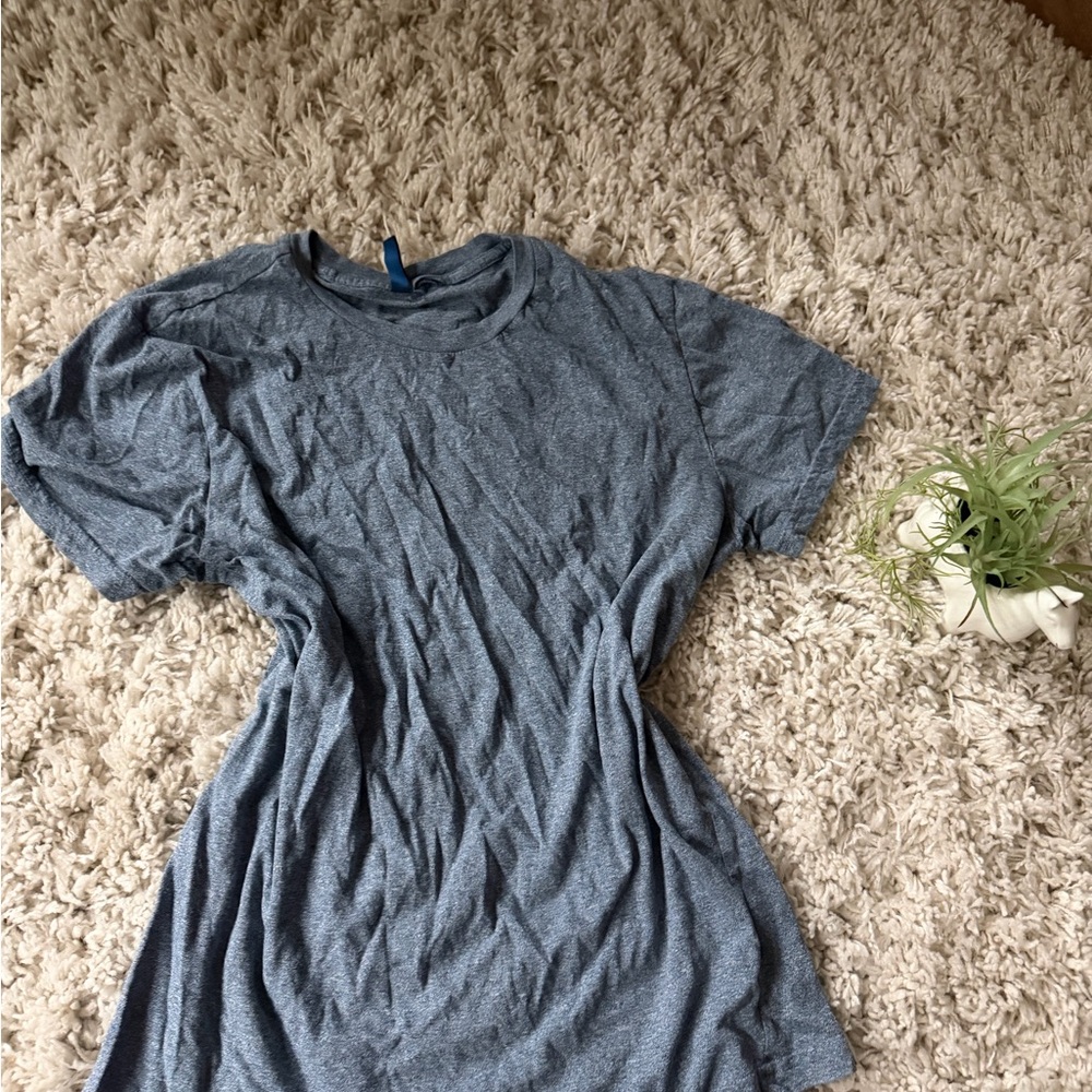 Divided H&M, Basic Charcoal Gray Casual Tee